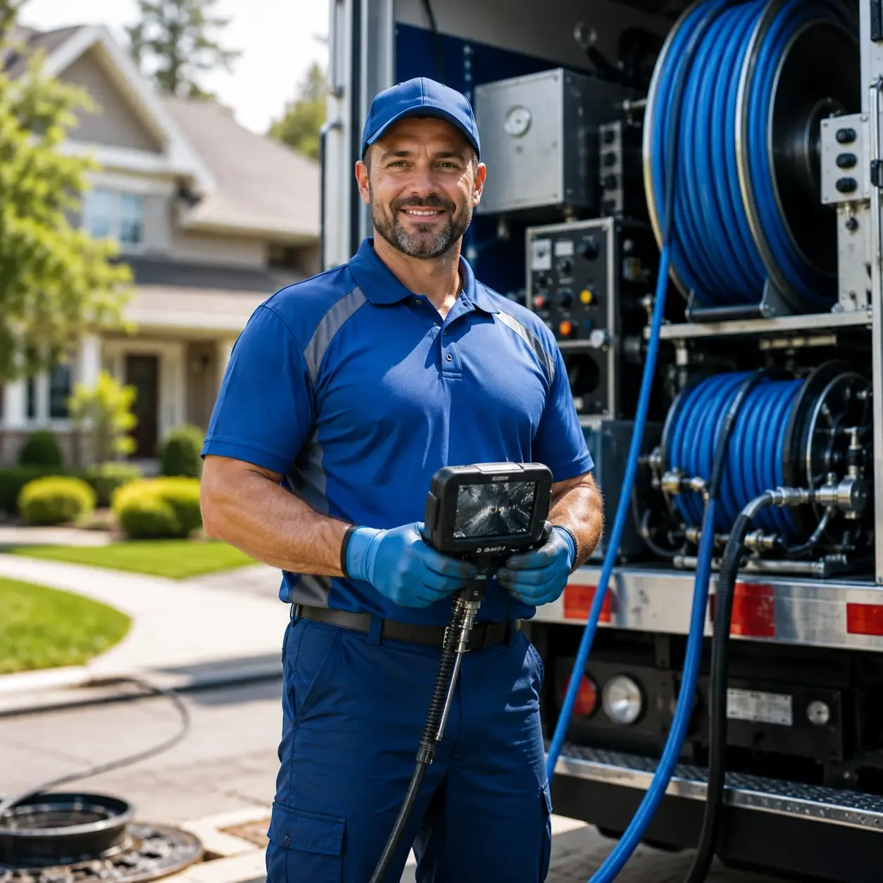 Local outdoor drain cleaning specialists in Baraboo, WI